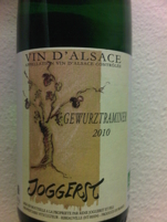 VinoTip - Rene Joggerst Gewurztraminer 2010 bio (2010), Frankrijk