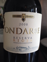 VinoTip - Ondarre Reserva Rioja D.O.C. (2008), Spanje