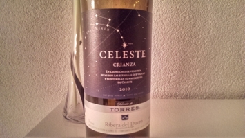 VinoTip - Torres Celeste Crianza (2010), Spanje